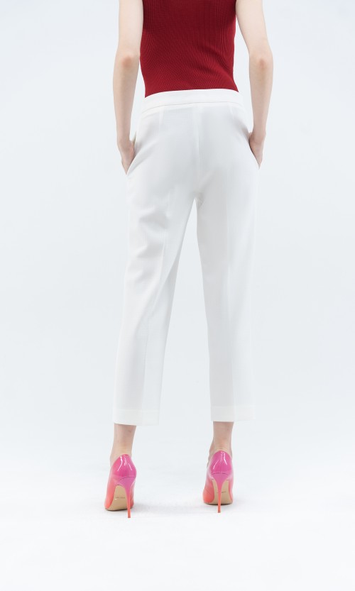 SIXDO Womens Work Pants High Rise Woven Straight